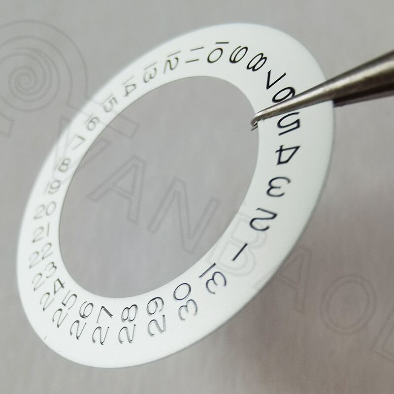 Date Disk Wheel Date Wheel Overlay for Watch 2813 8215 2836 Movement Date At 9