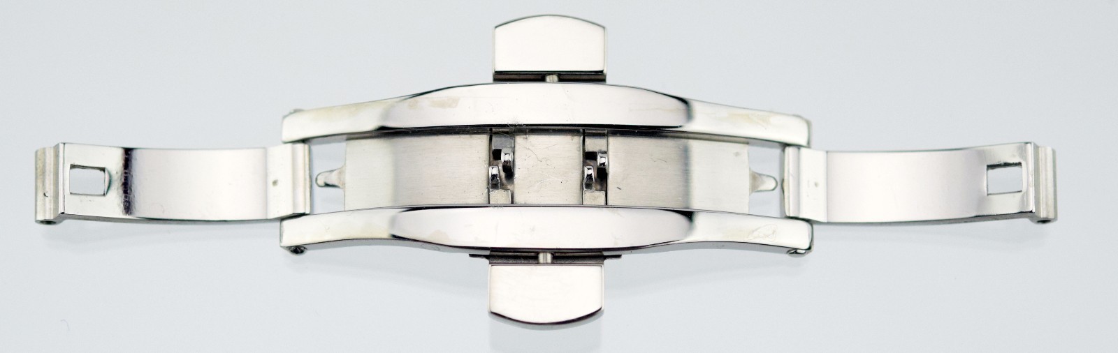 Stainless Steel 6mm Butterfly Deployment Clasp For Metal Watch Bracelet Style B