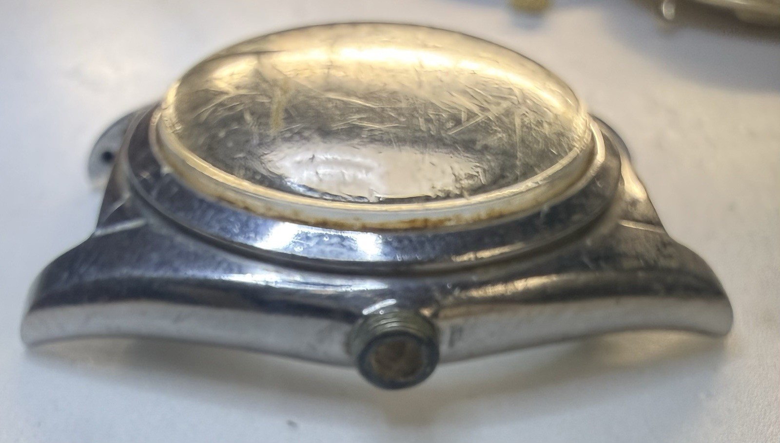 Vintage SS Rolex Bubble back 2940 Complete Case