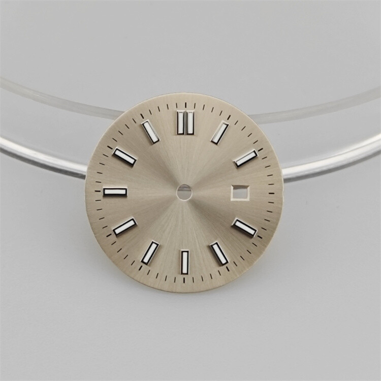 NH05 Dial 31mm Women’s Watch Accessories Green Luminous for NH05/NH06 Movement