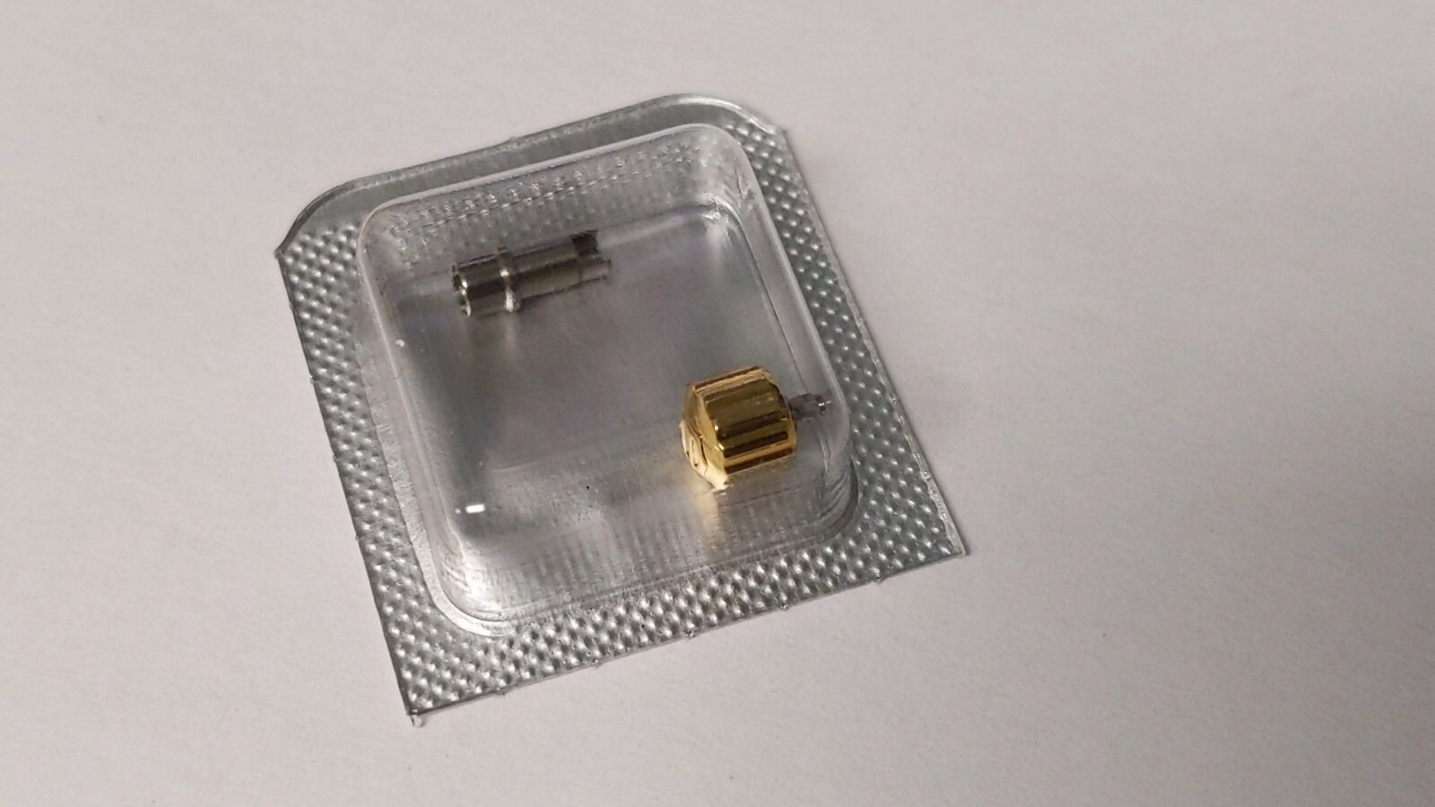 Tag Heuer CROWN and TUBE 5.1×4.0mm M0.9, Tag-15 YELLOW New/Seal