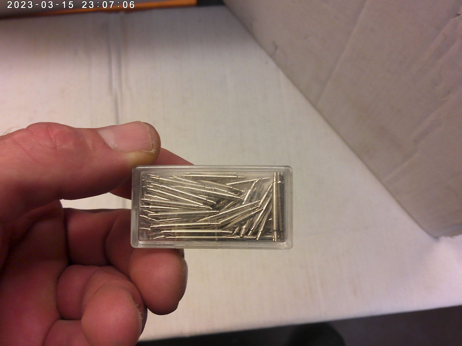 11/16″ double shoulder spring bars for watch bands (100 pack) REGAL NOS 1980’s