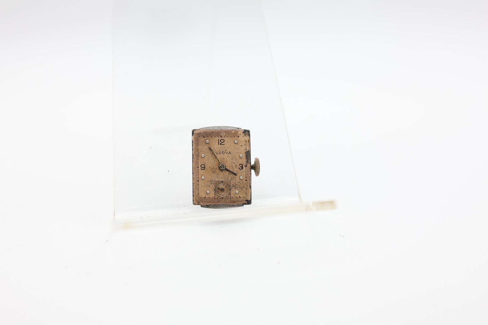 BULOVA CAL. 7AK, 21j WRIST WATCH MOVEMENT GOOD BALANCE (EF)
