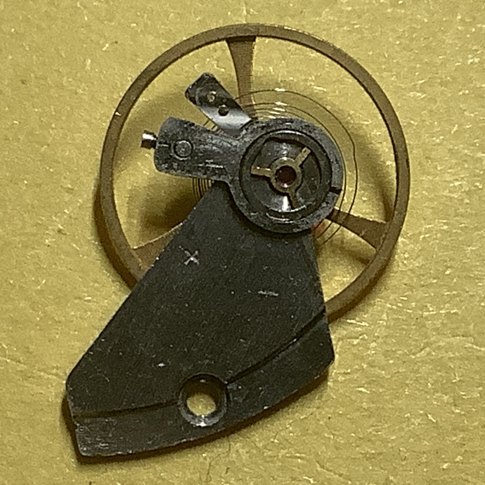 SOVIET WATCH PARTS. POLJOT 2409/ 2414. BALANCE IN BRIDGE