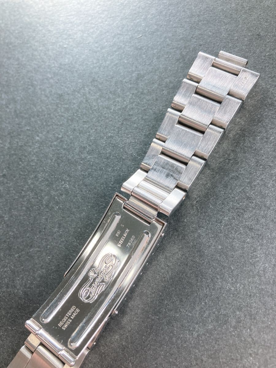 Rolex Oyster Bracelet 78360 FF501 PJ Clasp 20mm SS Used