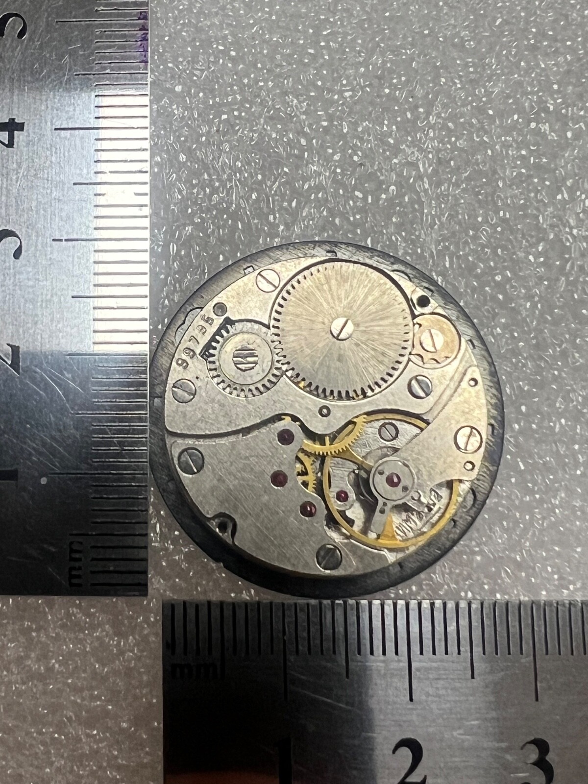 USSR ZIM Movement watch Mechanism plus Dial FOR PARTS