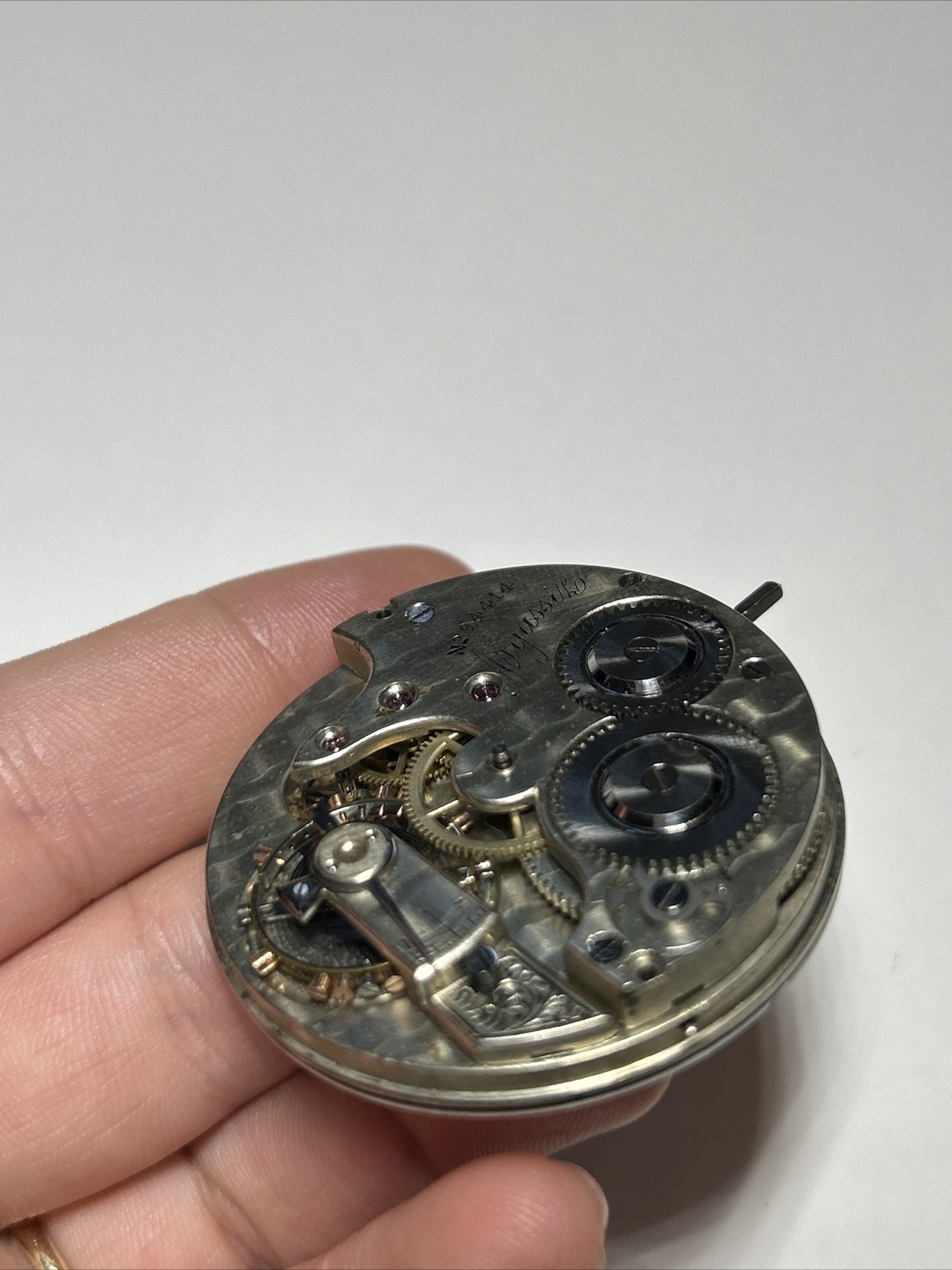 AGASSIZ Full Jewels Swiss Men’s Pocketwatch Movement