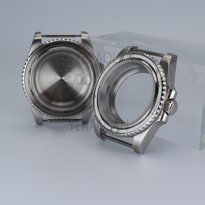 40mm Watch Cases Stainless Steel Fit Nh35 Nh36 38 Eta 2824 Movement 28.5mm Dial