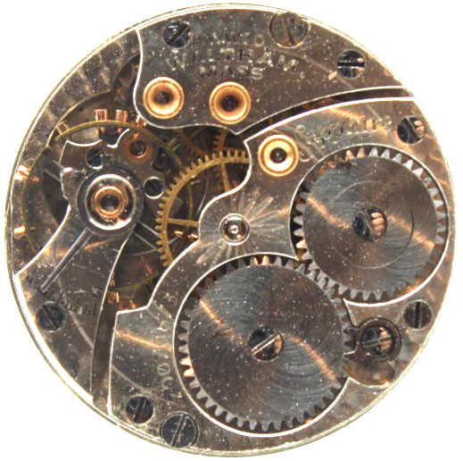 1915 WALTHAM POCKET WATCH MOVEMENT 20070873 GRADE: SAPPHIRE 6/0s 15j (RB2)