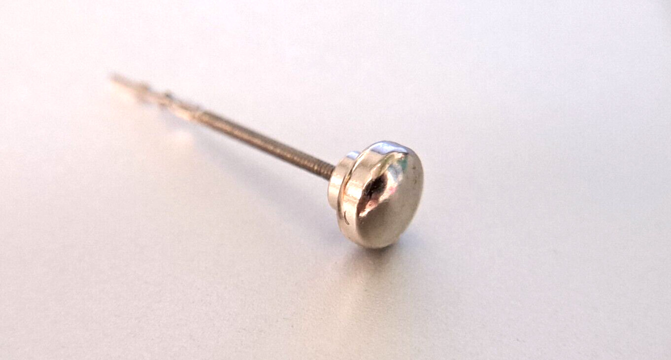 Unbranded Stainless Steel Crown 5mm with stem tap ten (0.90mm) VIS OR 83913 WHIT