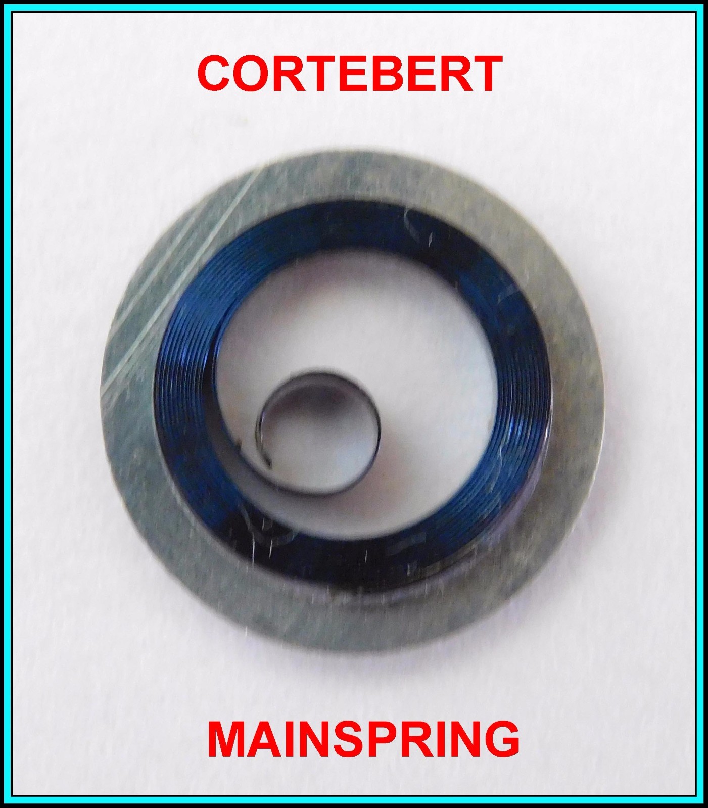 CORTEBERT MAINSPRING Caliber 677 (Ressort – Muelle – Zugfeder – Molla) – N.O.S.