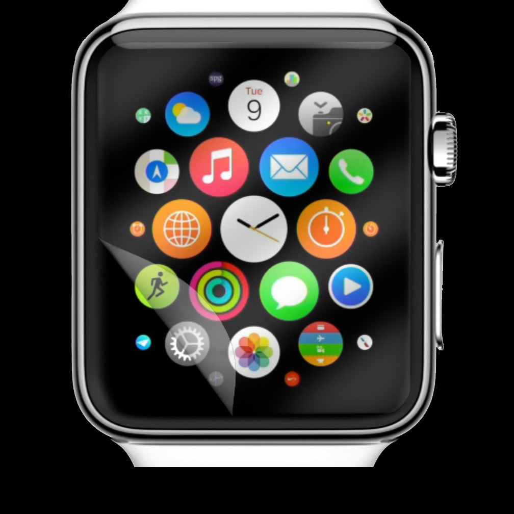 APPLE WATCH 42 Series 1, 2, or 3 HD Clear Screen Protectors anti-scratch set 2
