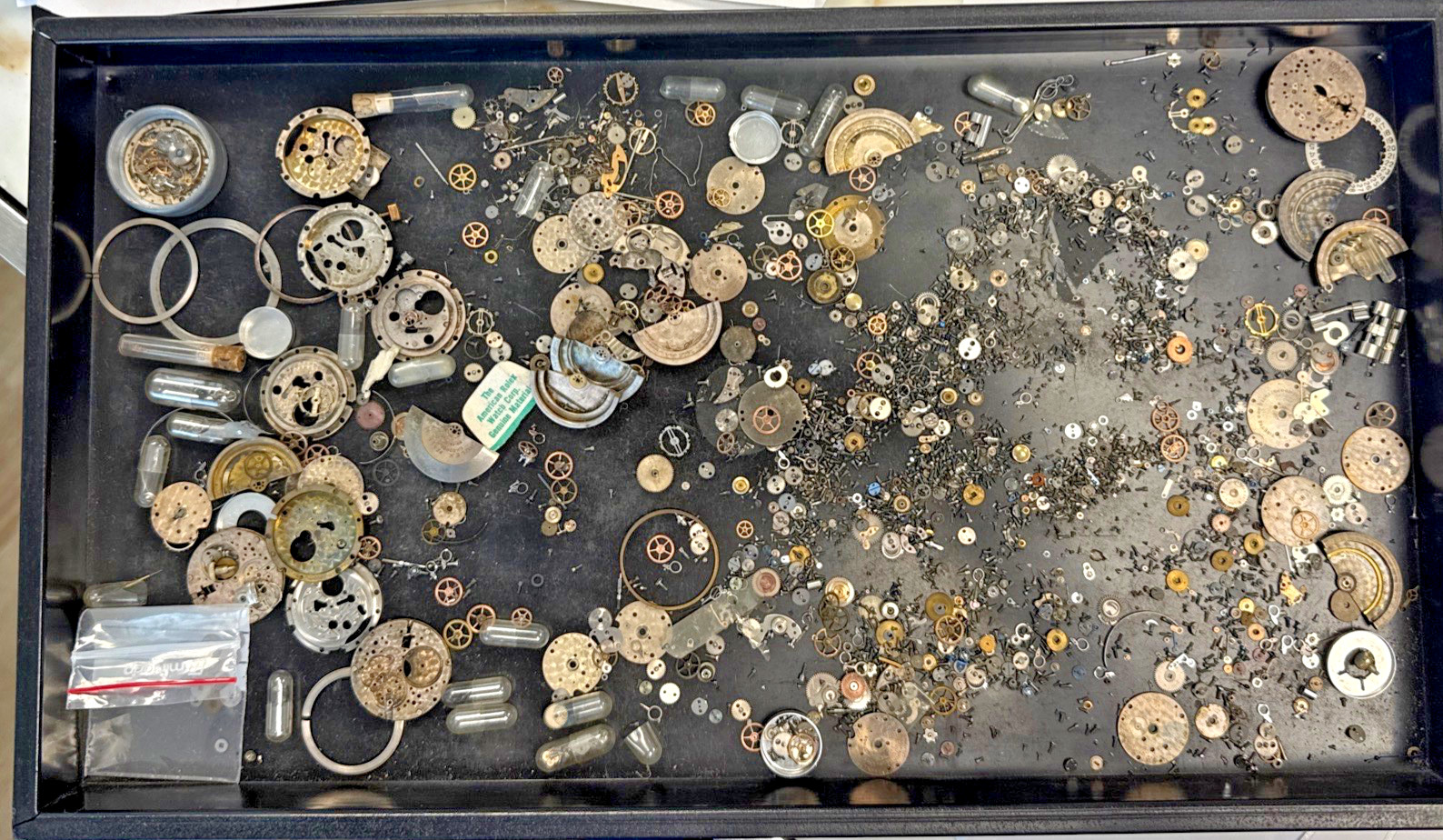 Rolex Vintage Bubbleback & Others Huge Parts Lot Old School Watchmaker Estate