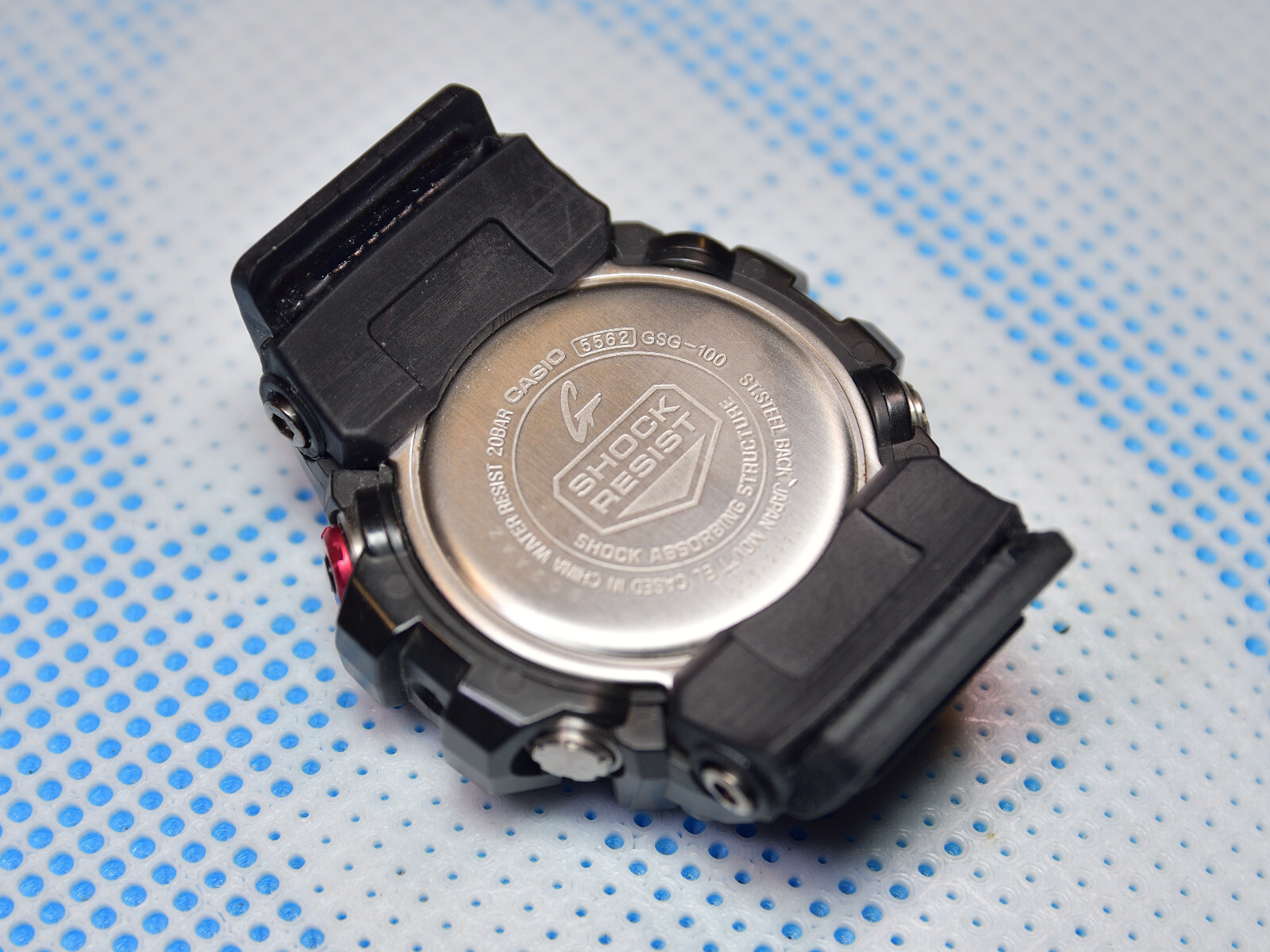 Resin Watch strap & band adapter for G-SHOCK GSG100, GG1000
