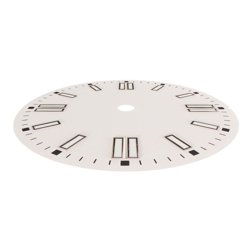 Green Luminous Sunburst Watch Dial Replacement – 28.5mm Round Wrist Watch Dial