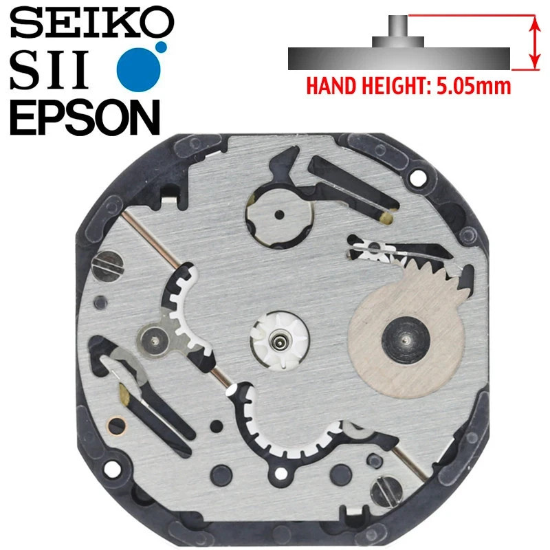 Original Hattori/Seiko/Epson VX36 Japan Quartz Movement (Multiple Heights)