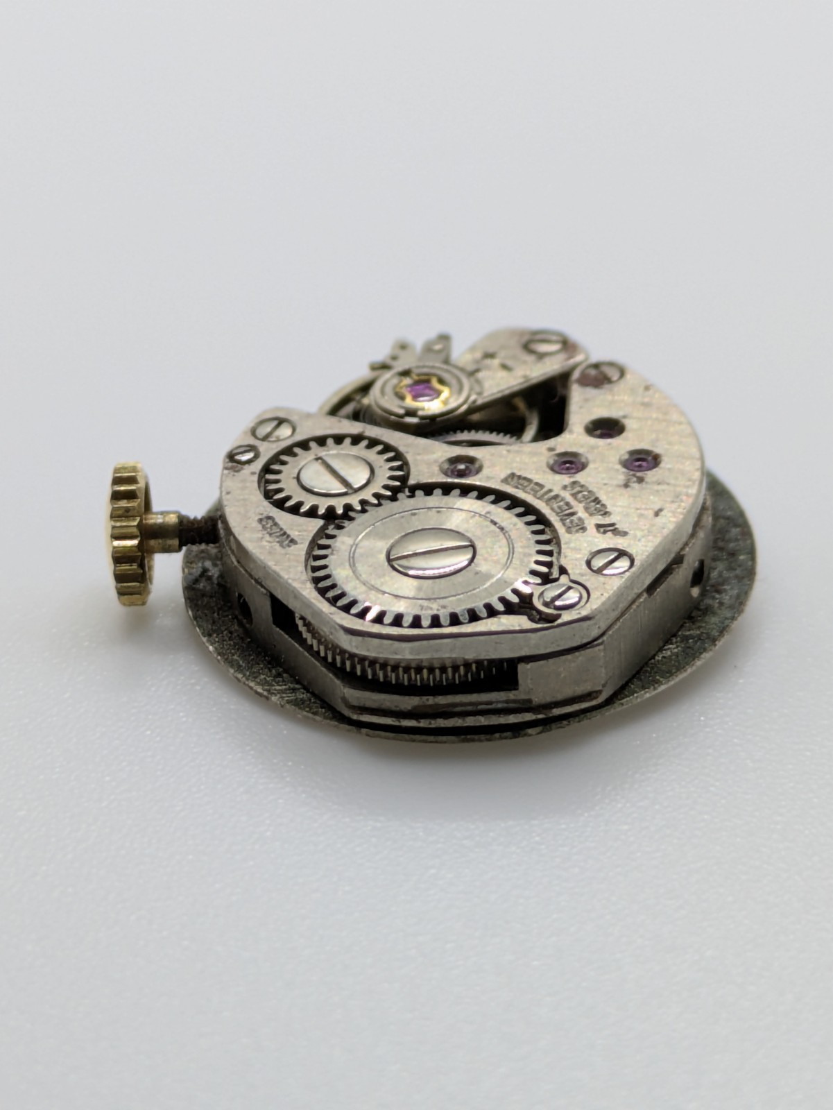 FHF ST 69-2 Manual Wind Watch Movement Incabloc 17 Jewels Swiss Made Untested