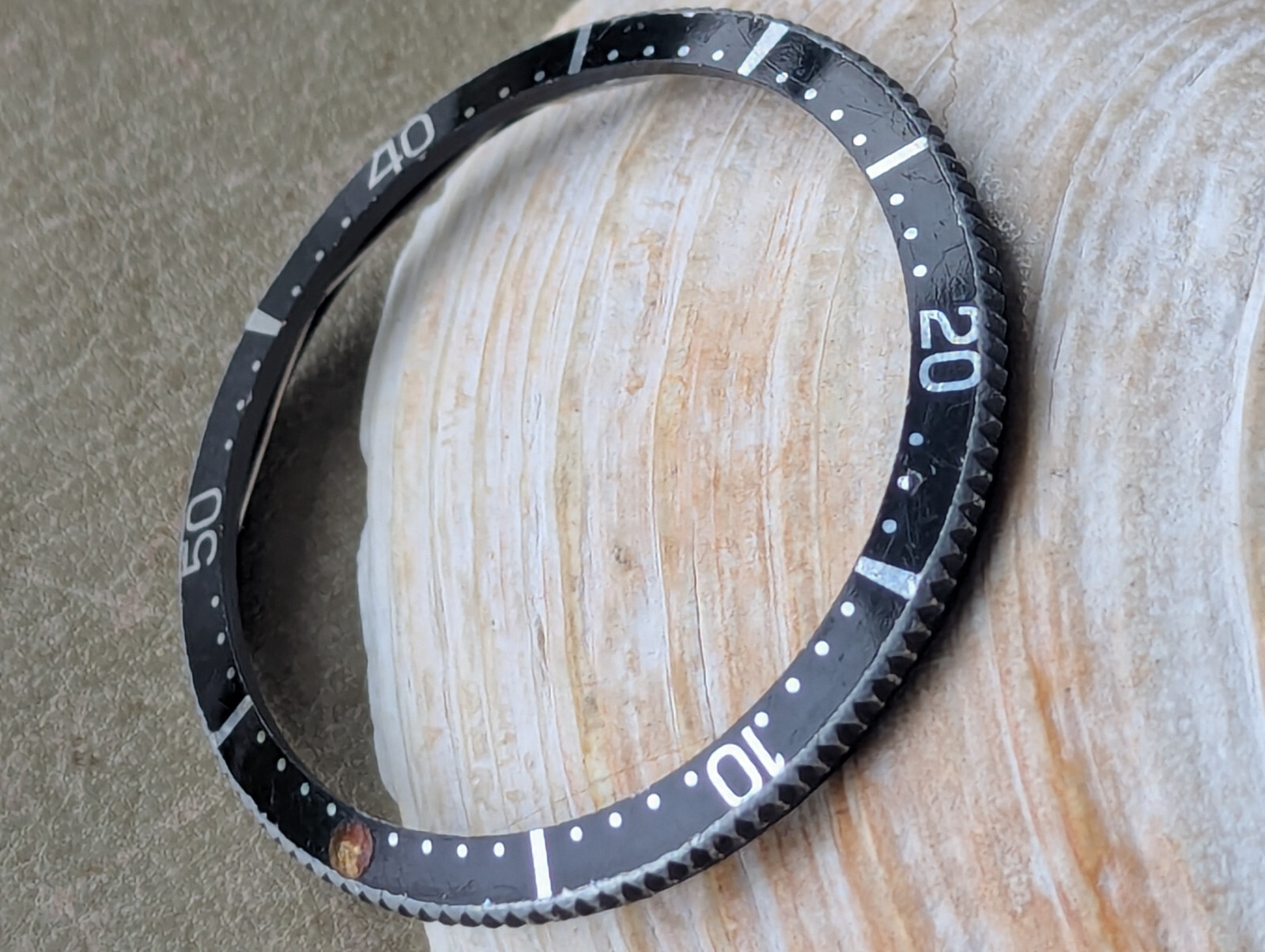 Vintage Early 1960’s 1st Gen Titus Calypsomatic 5913 Diver COUNTDOWN BEZEL ONLY