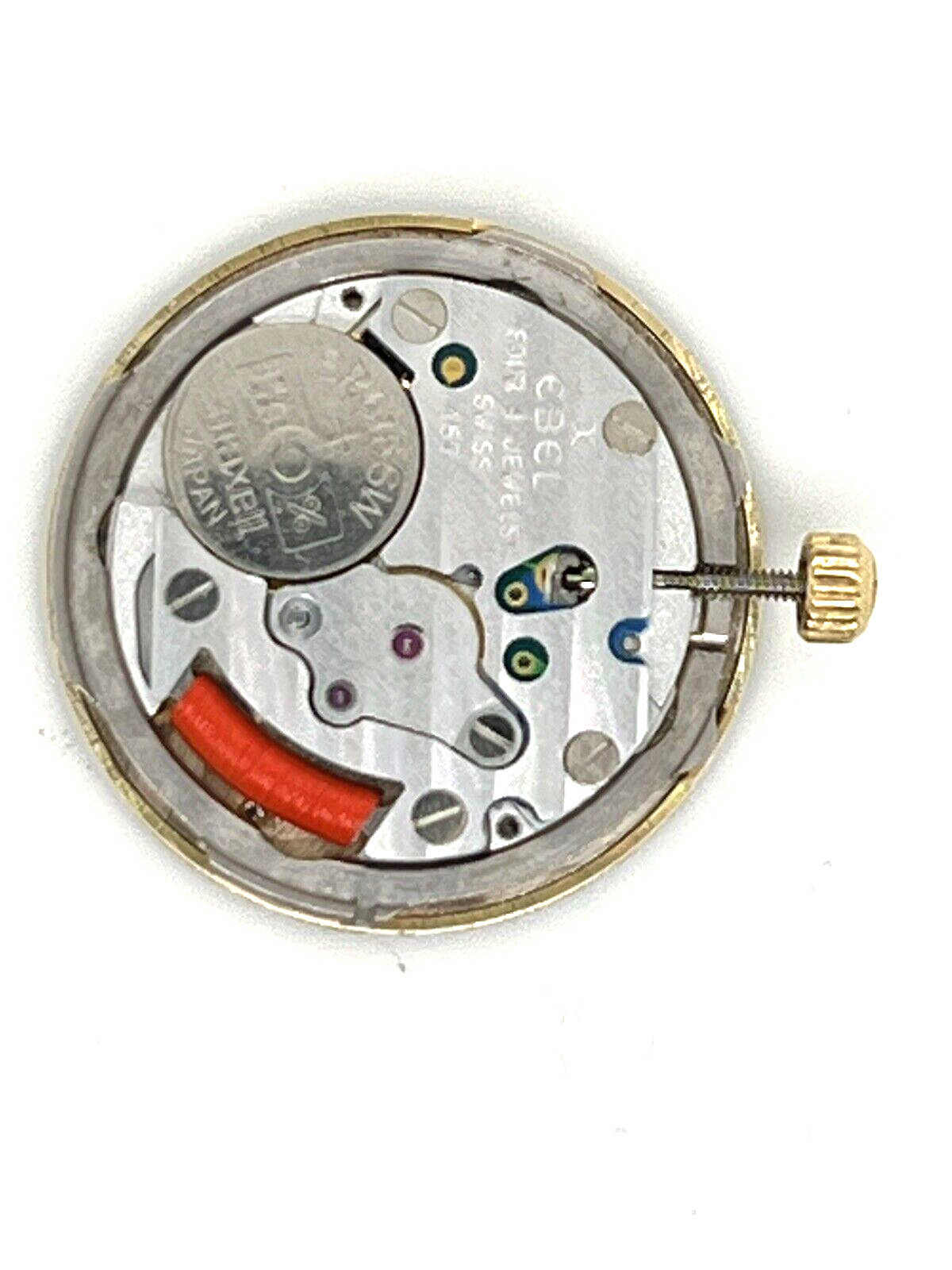 Ebel Beluga Quartz Watch Movement And Crystal 866969  Working Condition 19.0mm