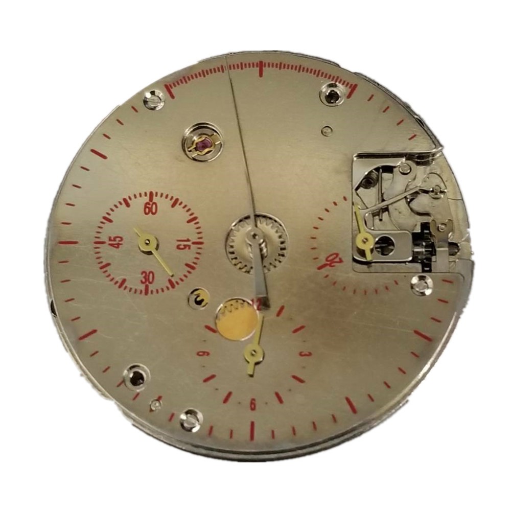 21600bph Mechanical 3-Eye ST19 Hand-wind Movement For Seagull ST1902 TY2902