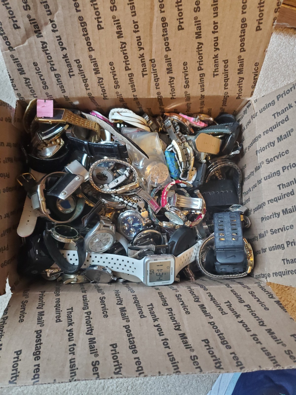Watch Lot Parts, Some May Work.