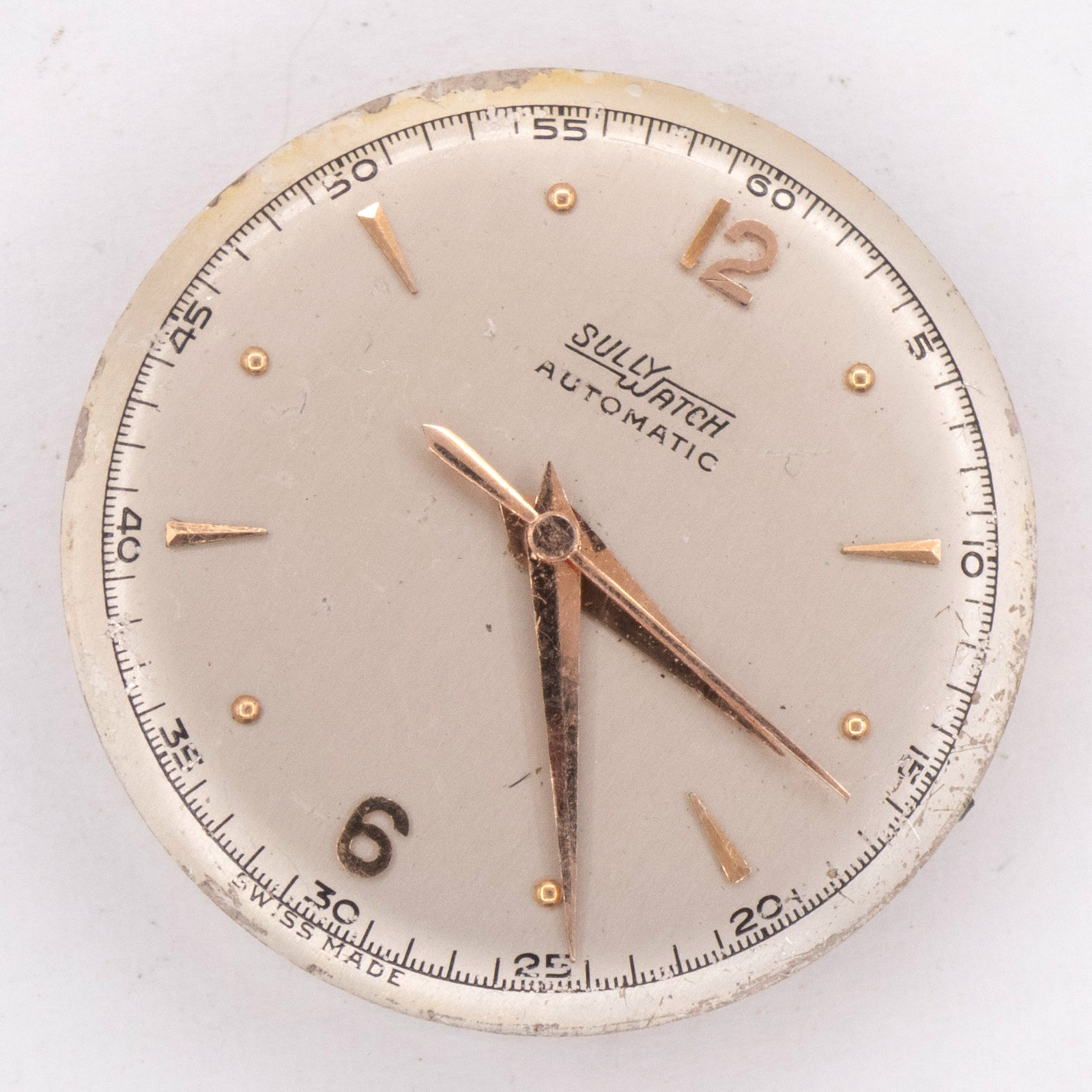 Vintage Sully Watch / Bidynator Felsa 690 Automatic Wristwatch Movement