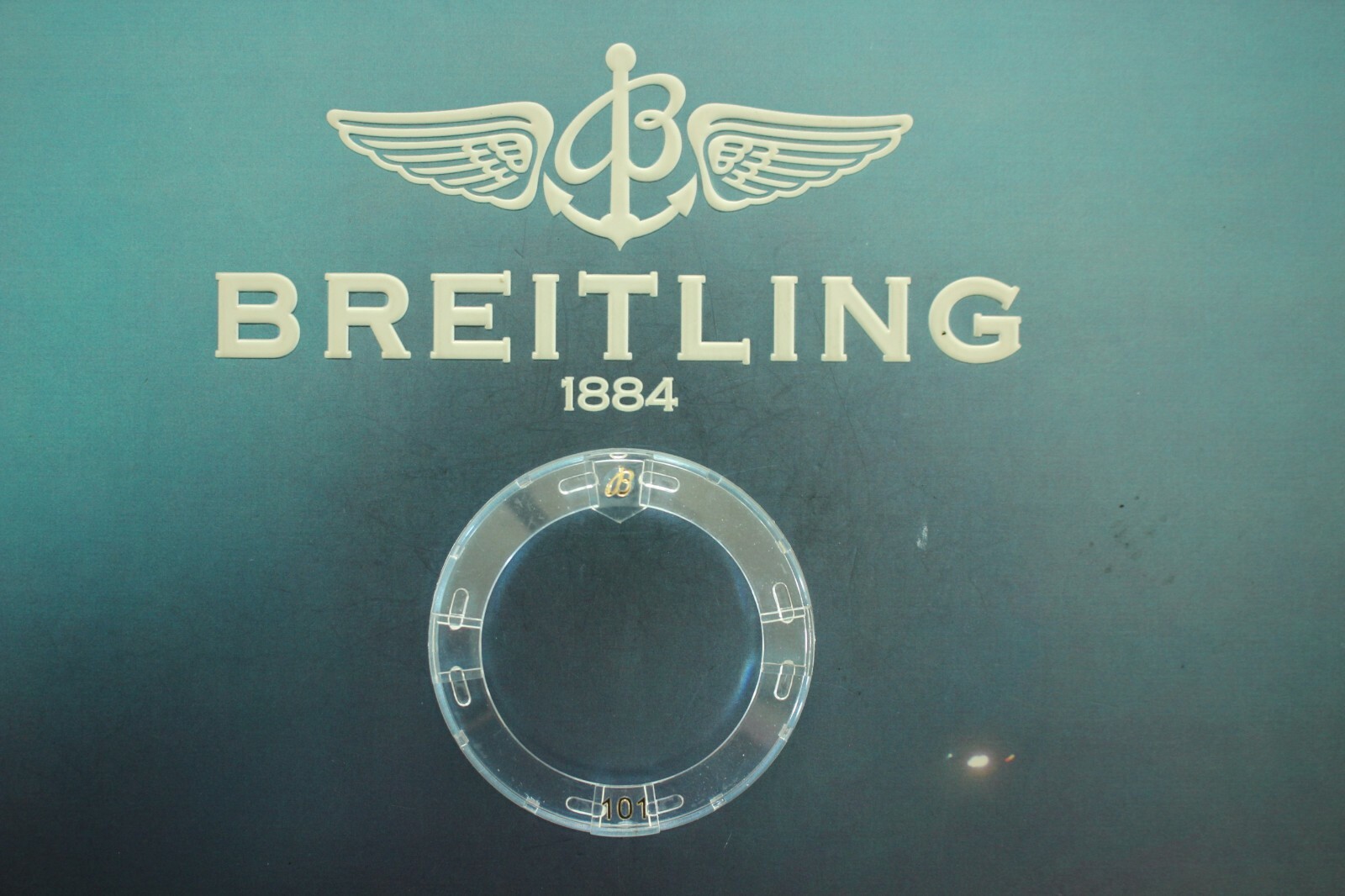 BREITLING FACTORY SALE JEWELER CLEAR PLASTIC WATCH BEZEL PROTECTOR #101 AERO EVO
