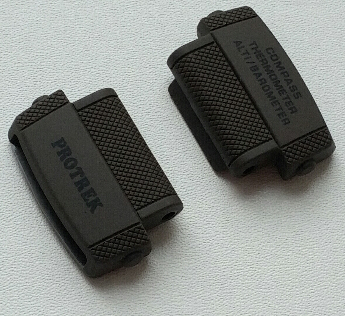 Casio Genuine Factory ProTrek Strap Cover End Piece PRG-550B-5 PRG-550 2 pcs