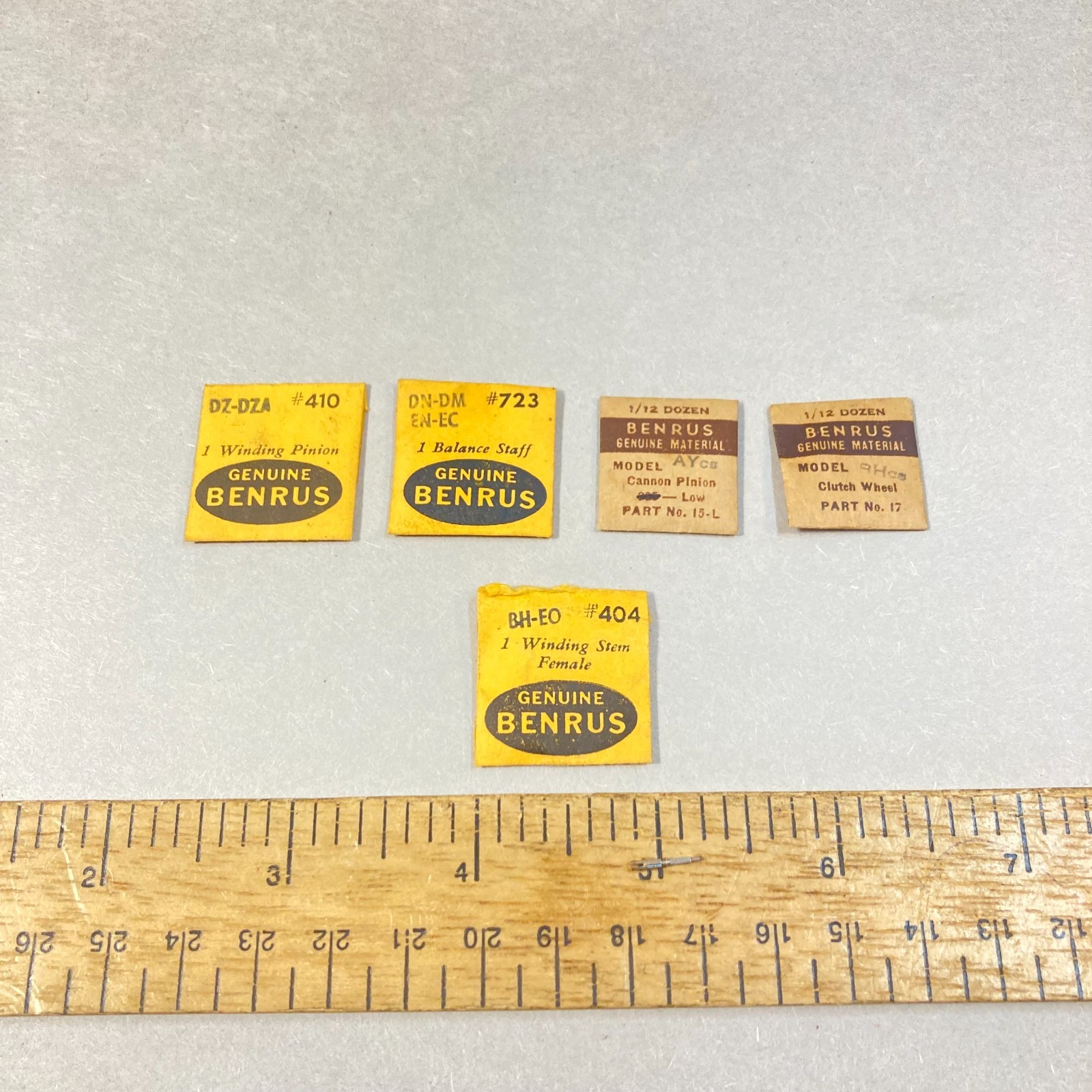 Vintage Benrus Clutch Wheel Winding Stem Winding Pinion Parts or Repair
