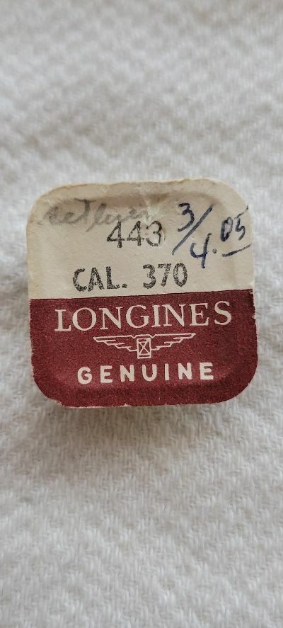 Selling a New Old Stock Vintage Longines Caliber 370 Setting Lever…………..