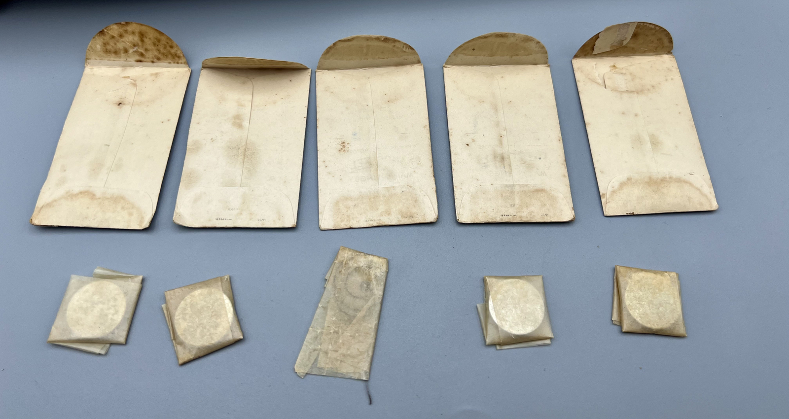 LOT of 5 – SANDSTEEL #A153 0x11 0x12 MAINSPRING WATCHMAKER PARTS REPAIR NOS #S2