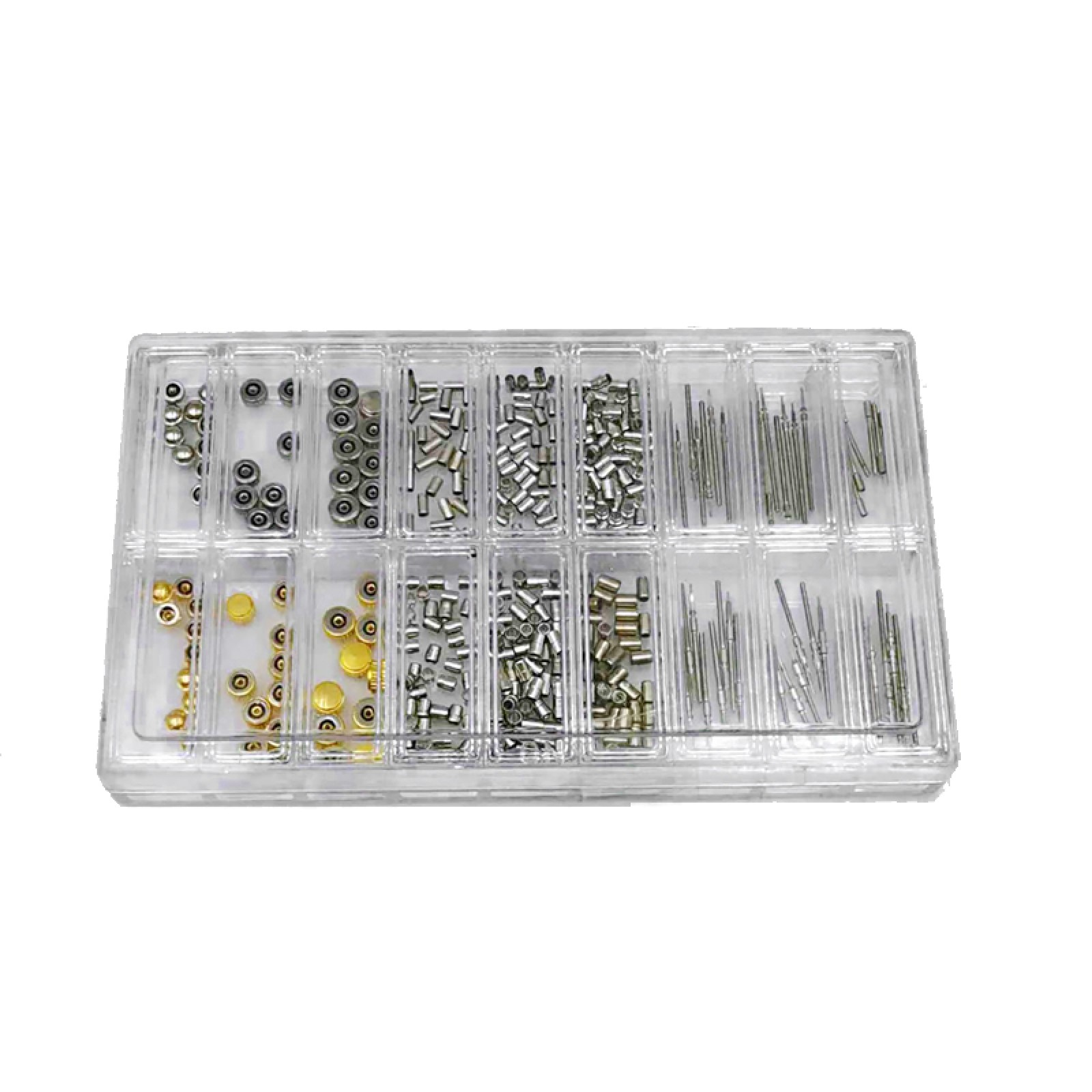 3-5mm Assorted Watch Crown Head + Winding Stem+Tube for 2035 2836 8200 7009 8205