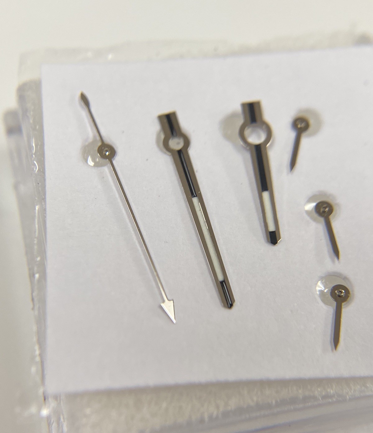 Genuine Rolex Daytona 116520 116519 116509 116500 Cal. 4130 White Gold Hand Set