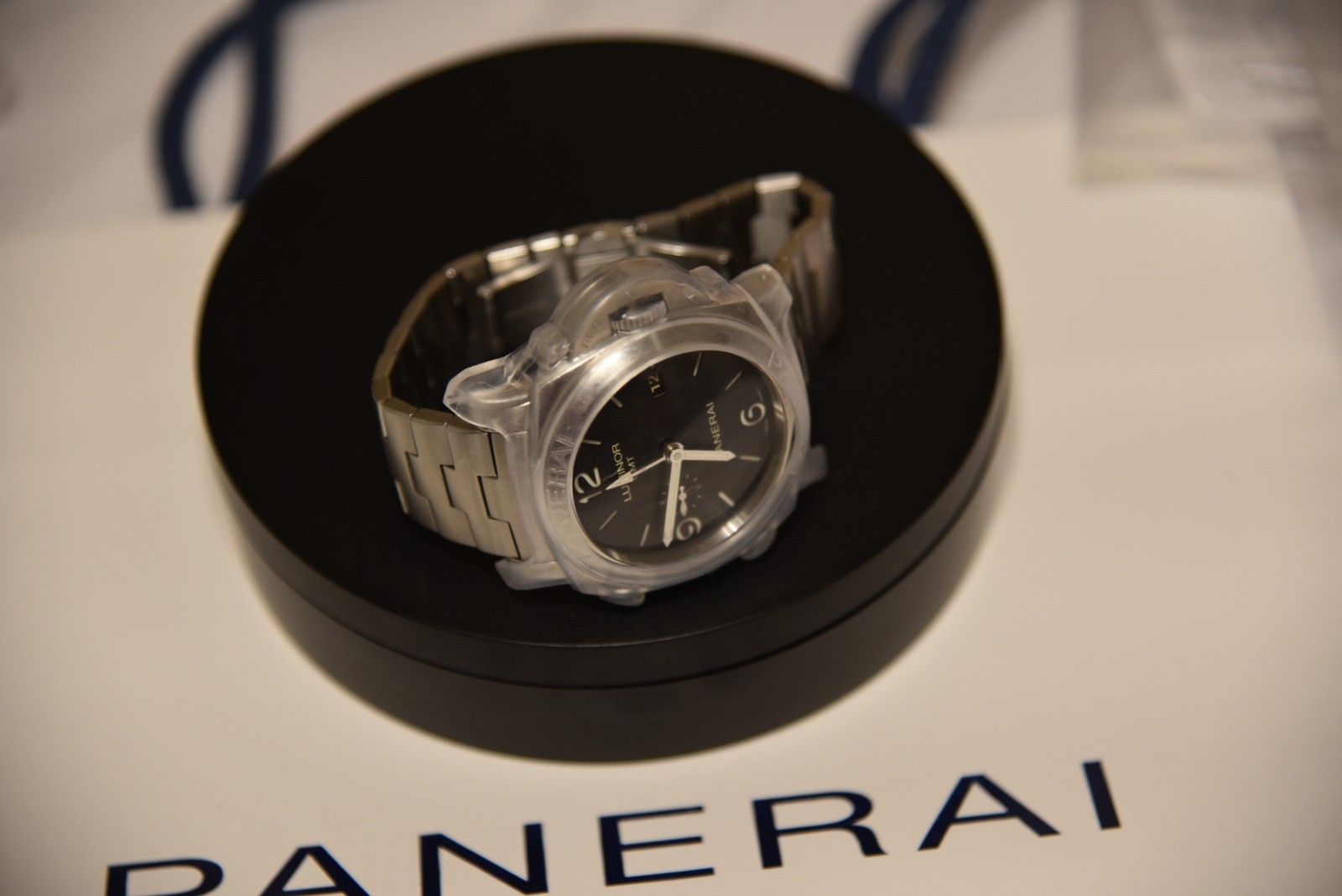 Genuine OFFICINE PANERAI LUMINOR 44MM Case Bezel Crown Guard Protector Silicone