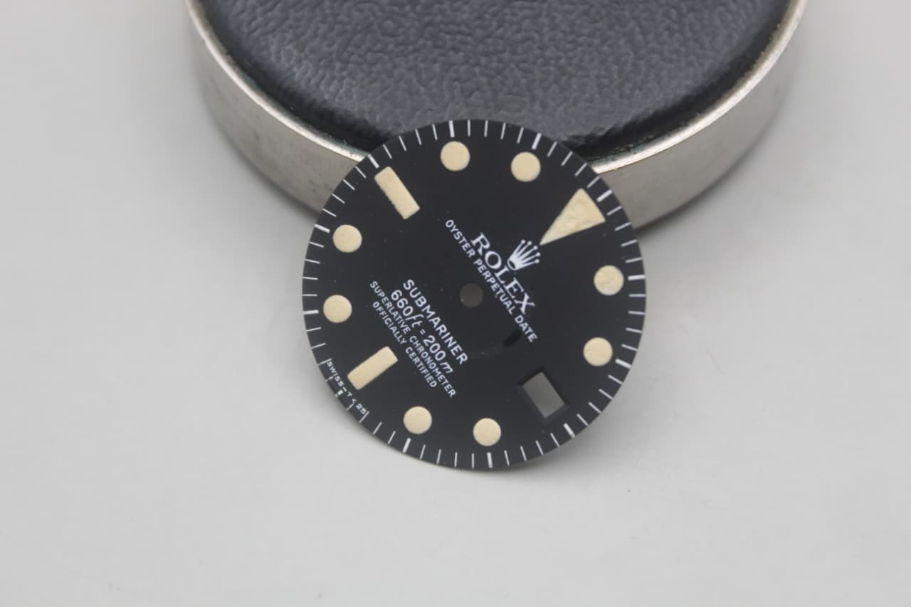 Genuine Rolex submariner 1680 Matte tritium dial replacement