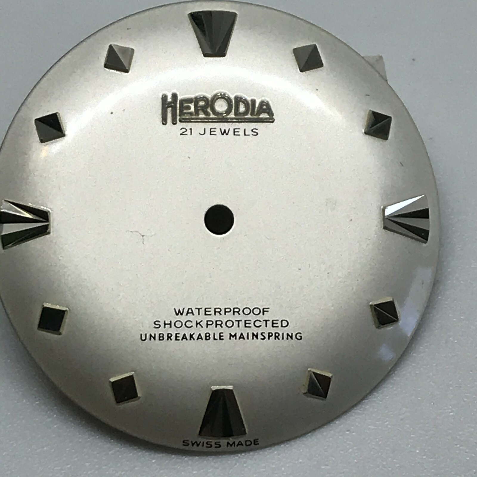 Herodia vintage dial 29mm PARTS REPAIRS swiss made