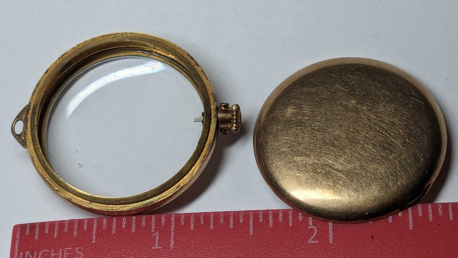 VINTAGE PHILIDELPHIA WATCH CO ROLLED GOLD PLATE POCKET WACH CASE VICTORY