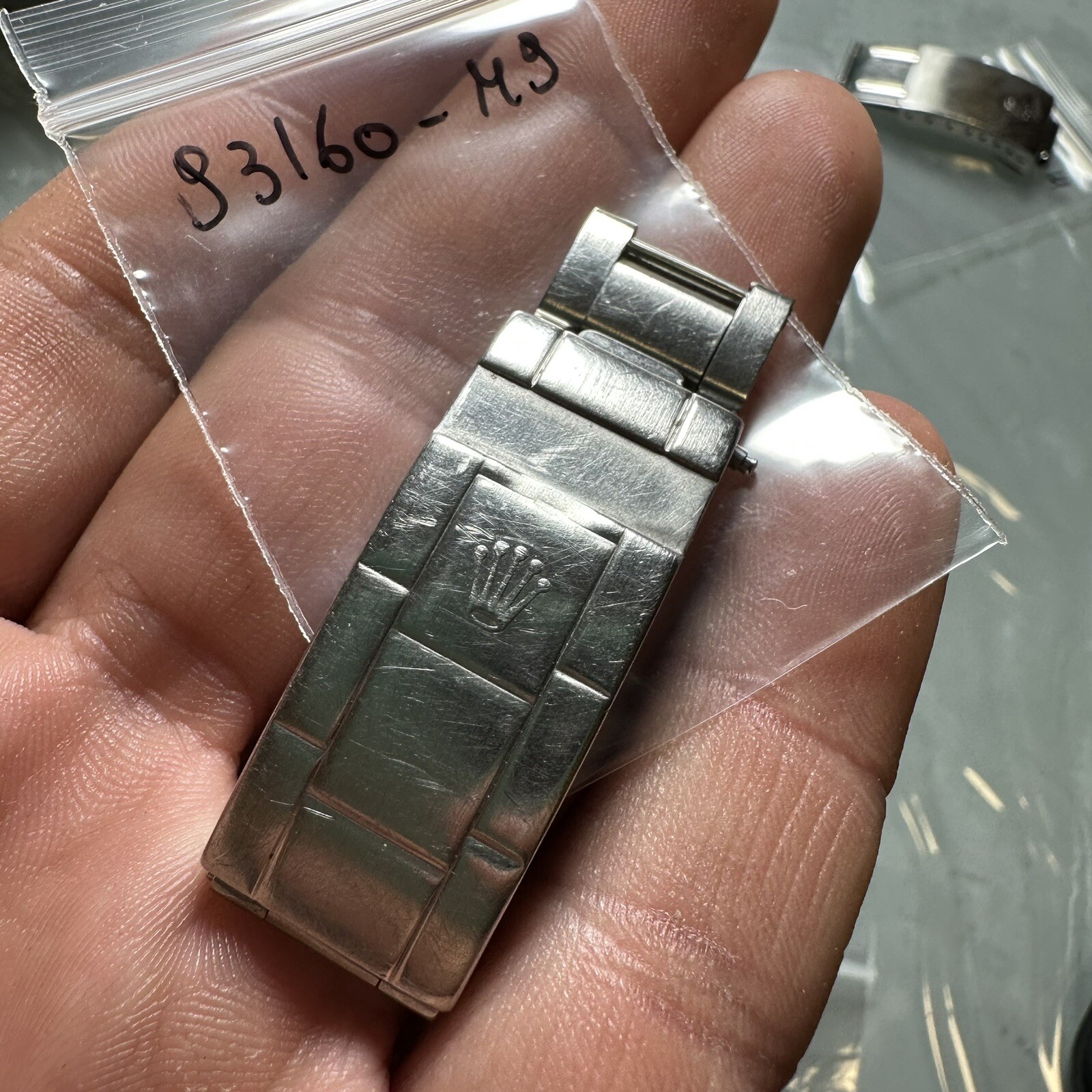 Rolex Clasp For 16600 16660 Sea Dweller Ref 93160 Oyster Steel M9 From 1988