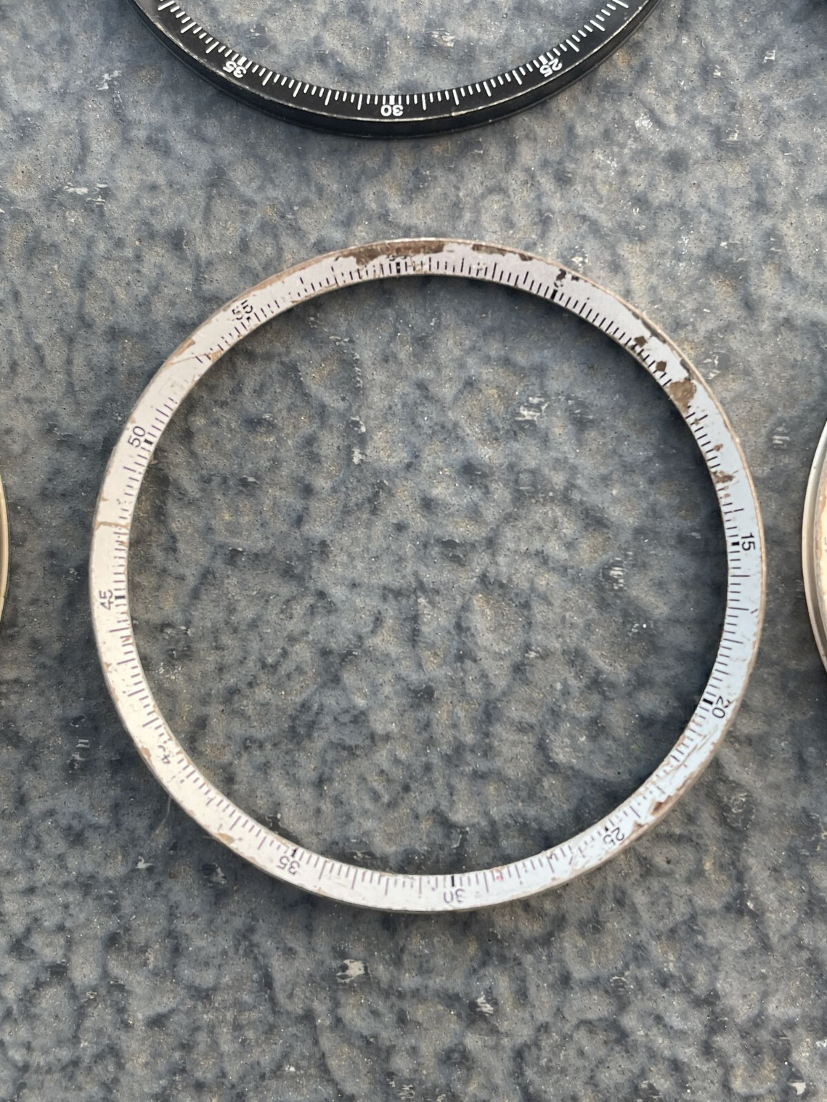 6pcs of 100% original IWC Portugieser chronograph INNER bezel ref.: 371615 !