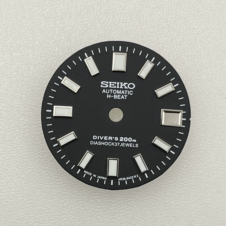 28.5mm Green Luminous Watch Dial For NH35 NH36 4R35 movement