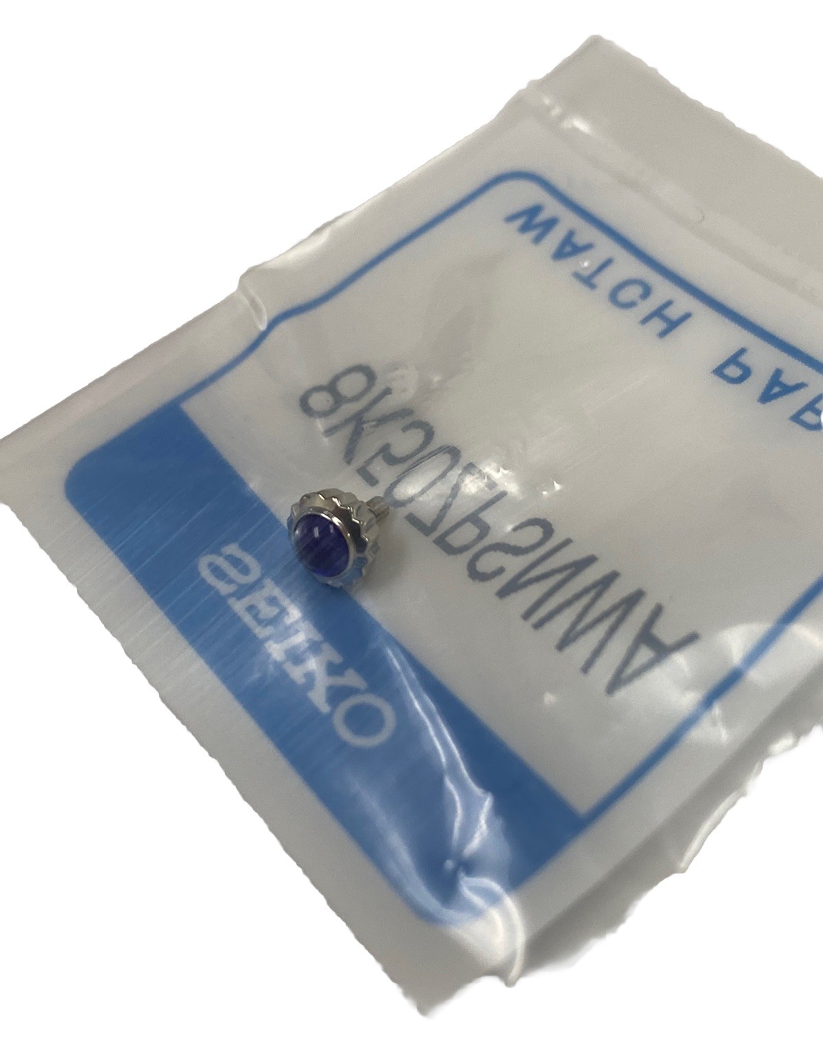 ORIGINAL SEIKO CROWN SILVER/BLUE PEARL 8K50ZPSNGB 8K50ZPSNWA for 7N01-0GZ0