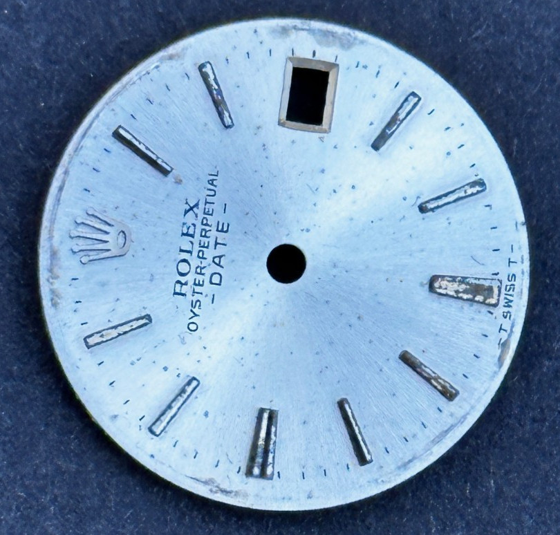 Vintage Rolex Oyster Perpertual Date Watch Dial For 26mm Case 6517 6519 6917