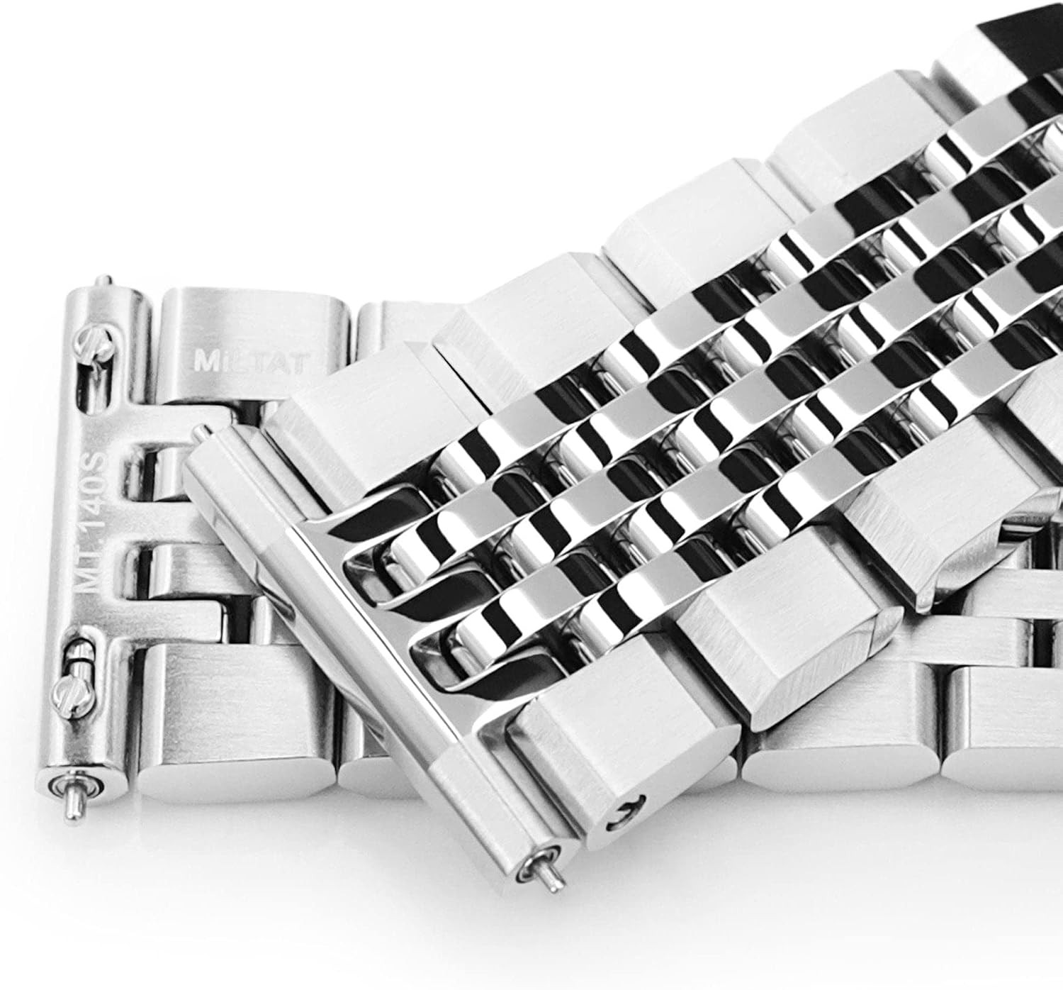 20mm Asteroid Quick Release Metal Watch Band – 316L Stainless Steel