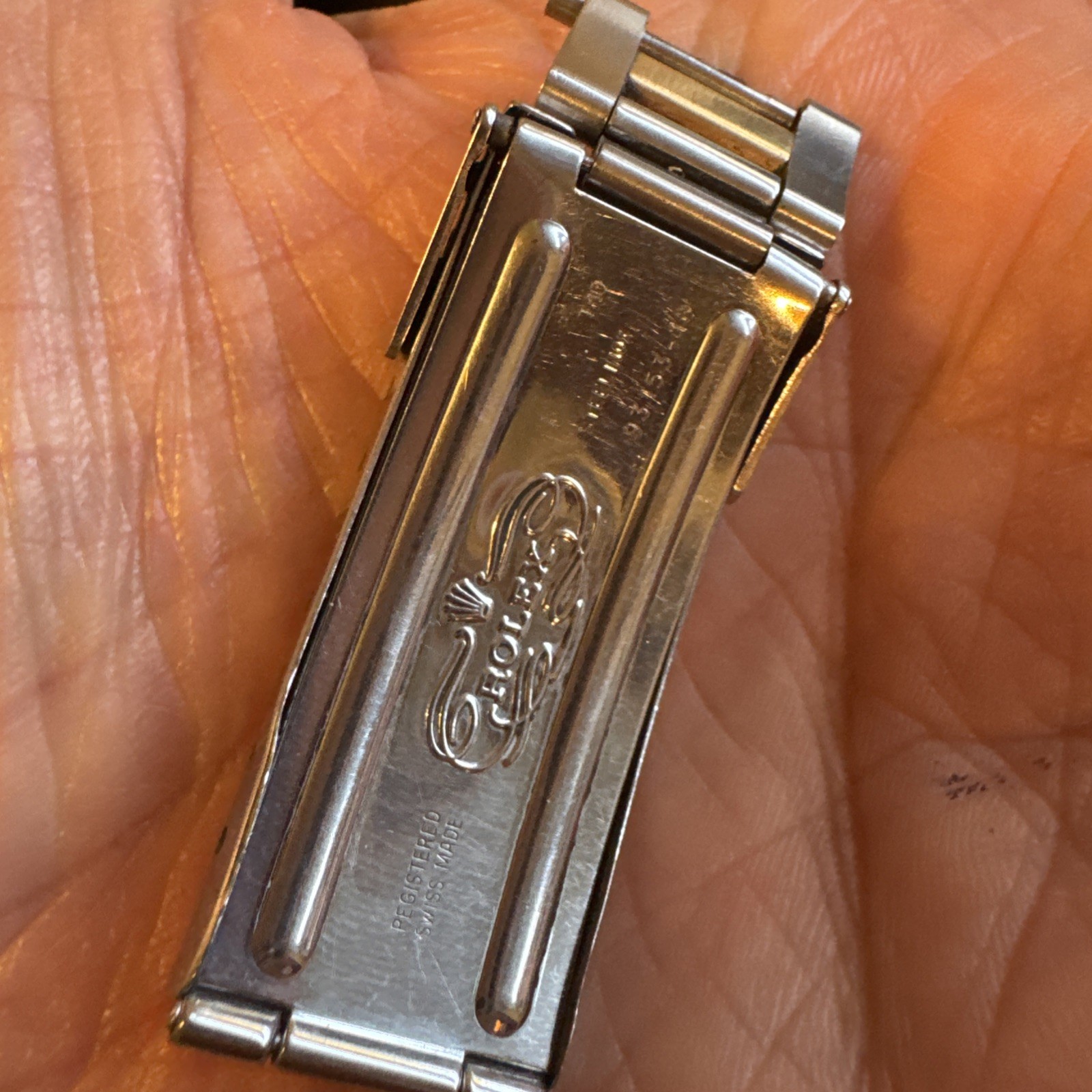 Vintage Rolex 93153-18 16613 16803 Submariner clasp T10 1993