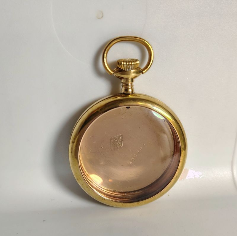50 MM 16s 14K Gold Plated Perfection 256986 Pocket Watch Case