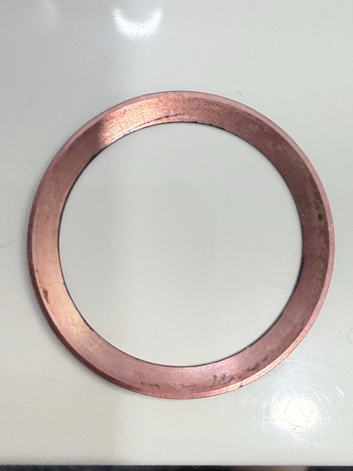 Genuine Vintage Rolex GMT 1675 Faded Ghost Pepsi Bezel Insert Fat Font Red Back
