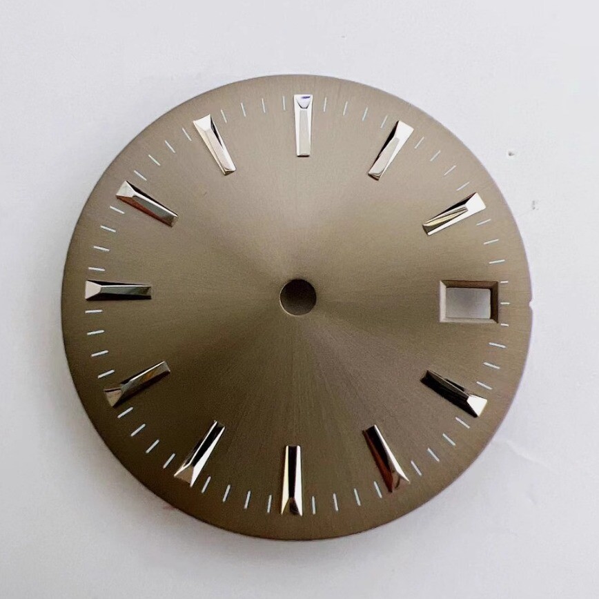 29mm/28.5mm Sunburst Dial + Hands Stud No Lume for NH35/8215/2836 Movement