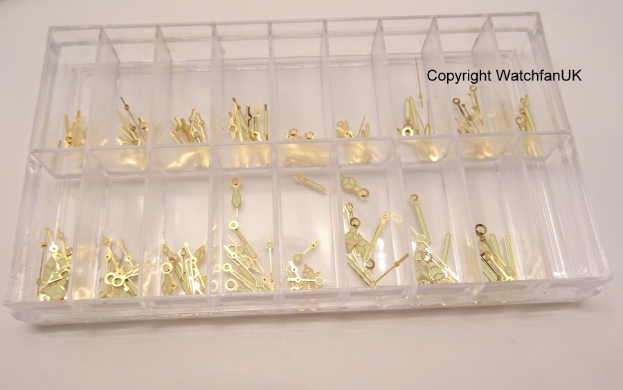 Set of 51 Watch Hands Right Size Some ETA 0.2/0.7/1.2
