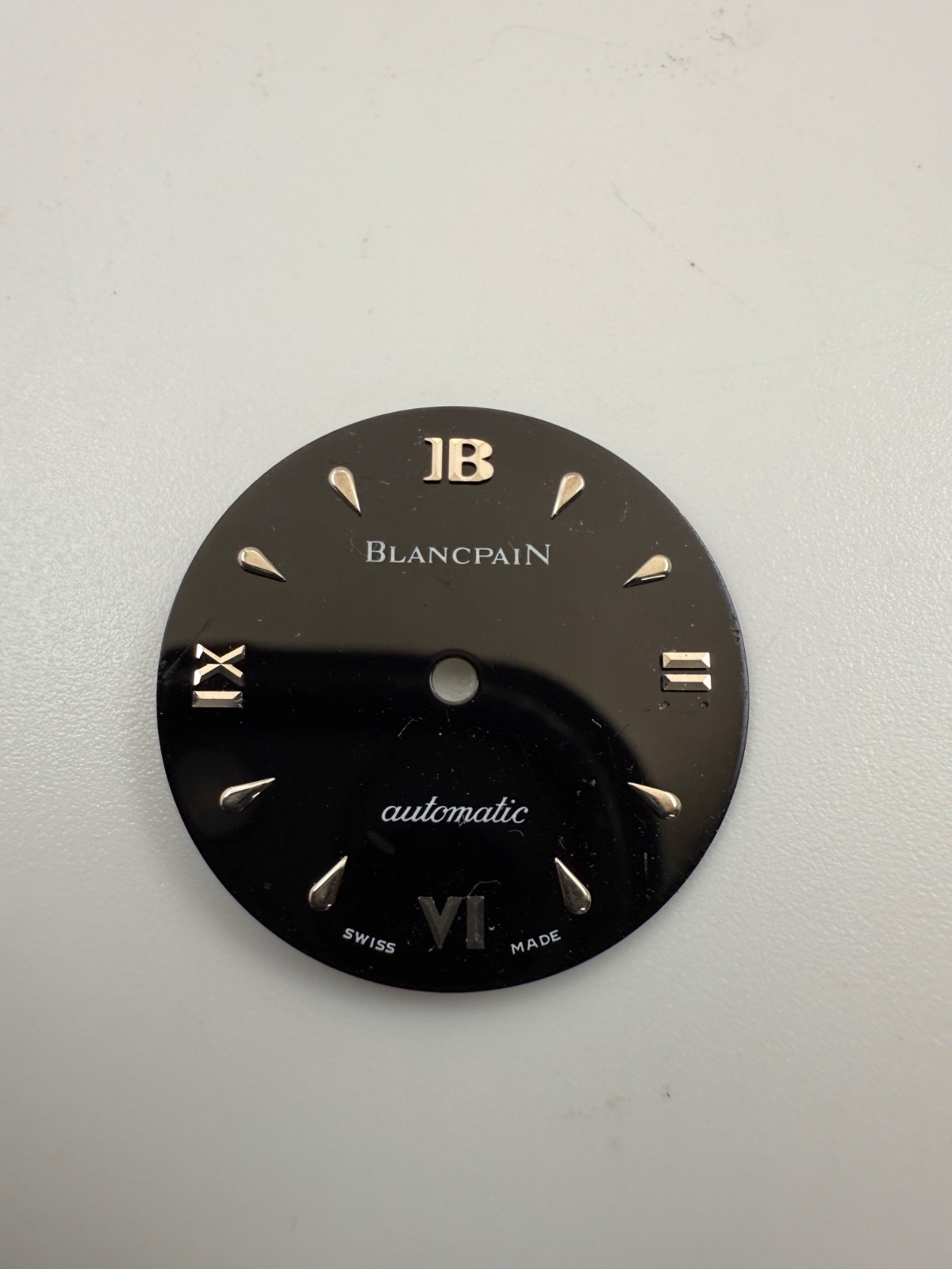 Blancpain Black Dial 23 mm