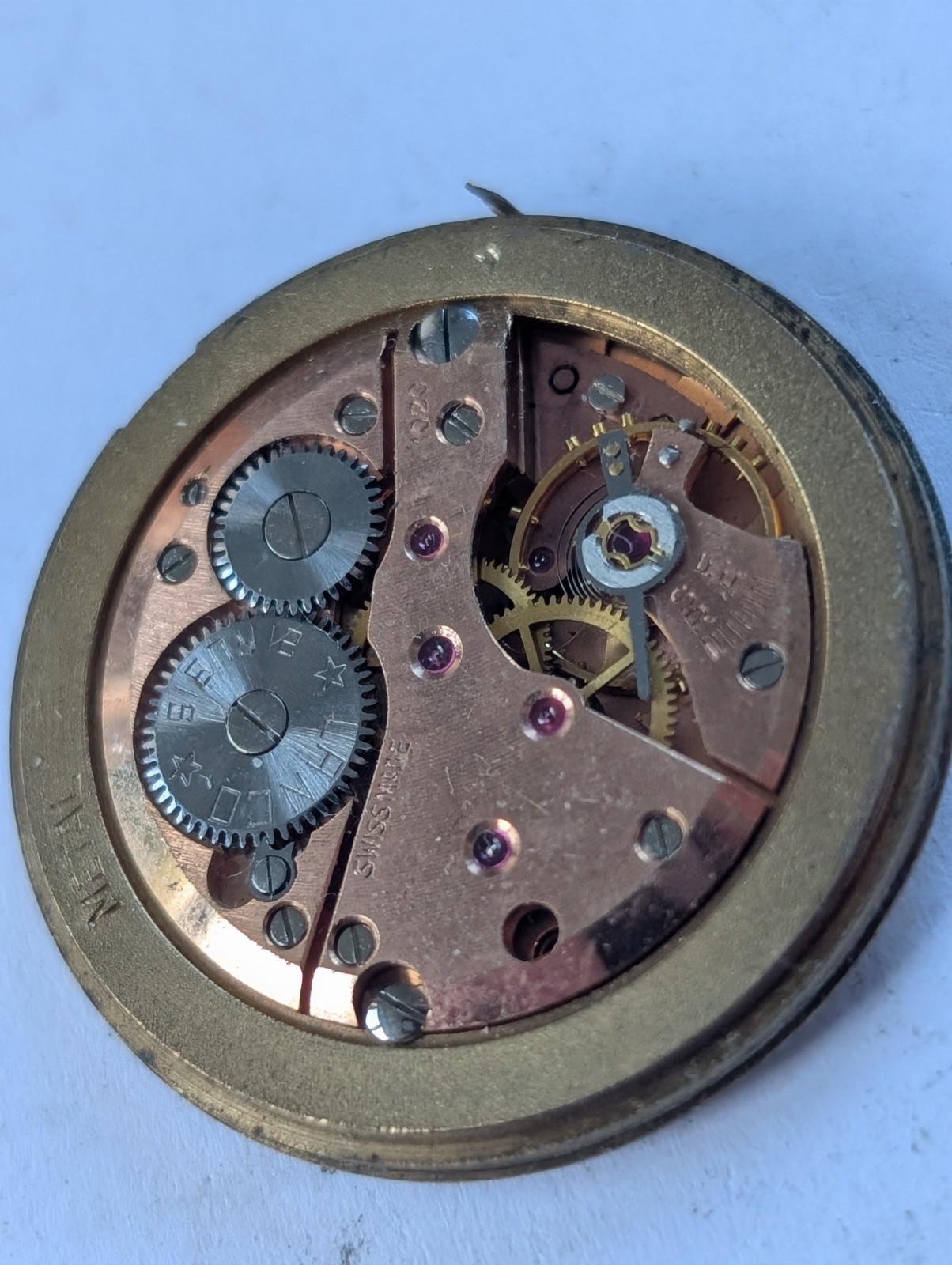 Vintage Lanco 1020 Mechanical Watch Movement (Spares/Repairs)